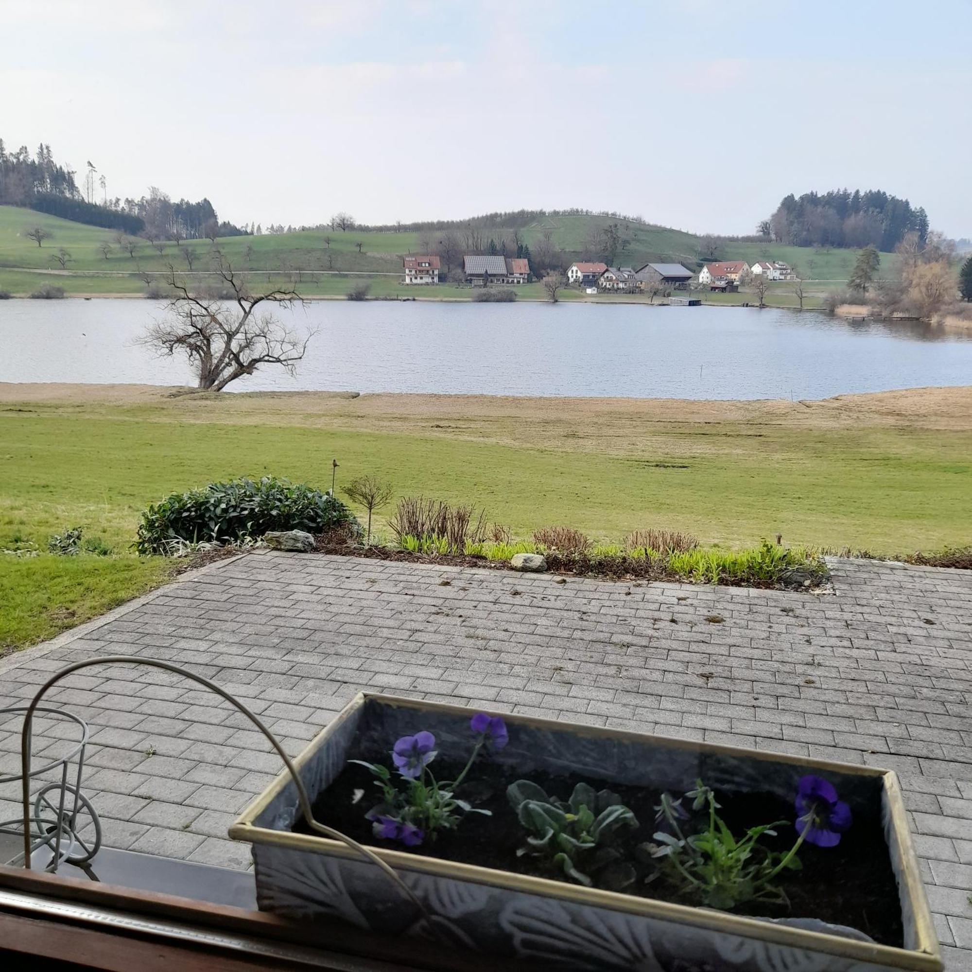 Gaestehaus Am Muttelsee Hotel Tettnang Buitenkant foto